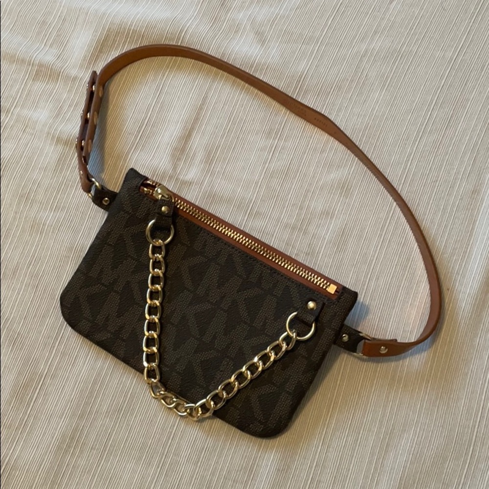 Michael Kors Fanny pack chain belt bag
